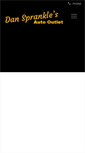 Mobile Screenshot of danspranklesautooutlet.com